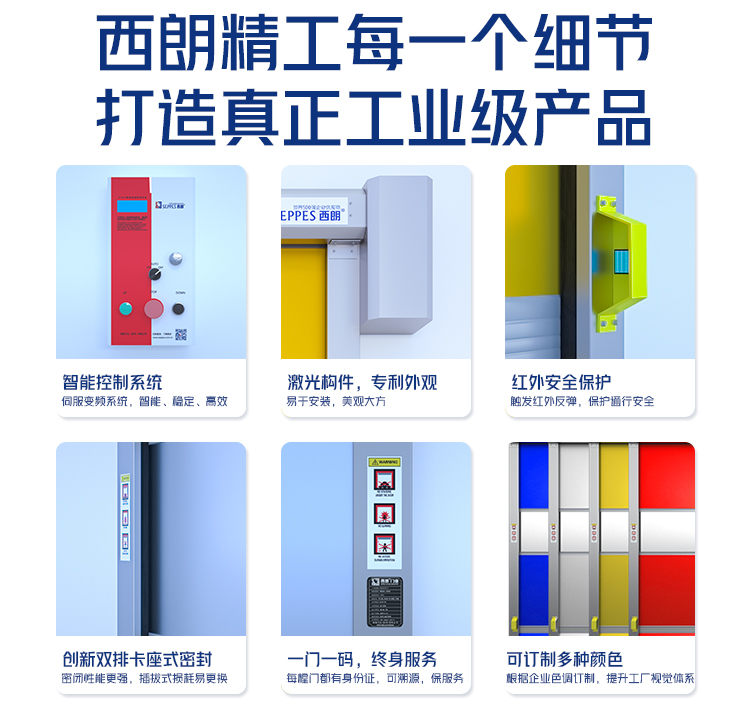 弧焊机器人防护快速门