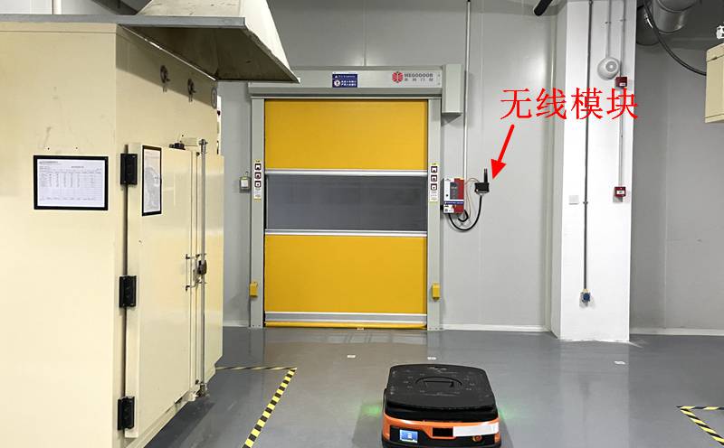 无锡风淋门AGV改造方案：PVC快速门智能联动，实现无人化洁净通行插图1