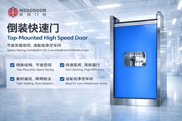 倒装快速卷帘门是什么？美高门业为无锡特殊设备场景提供定制化解决方案缩略图