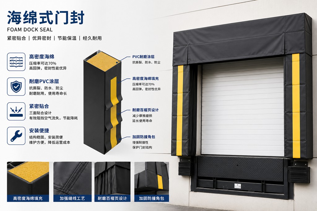 无锡装卸货门封哪种好?密封效果与适用场景分析插图1 无锡装卸货门封哪种好?密封效果与适用场景分析插图1
