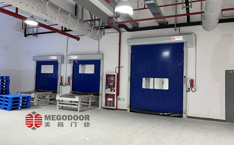 南京先声药业安装美高工业门插图1