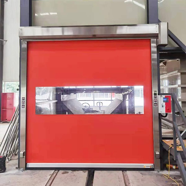 无锡厂房洁净室防尘快速卷帘门插图1