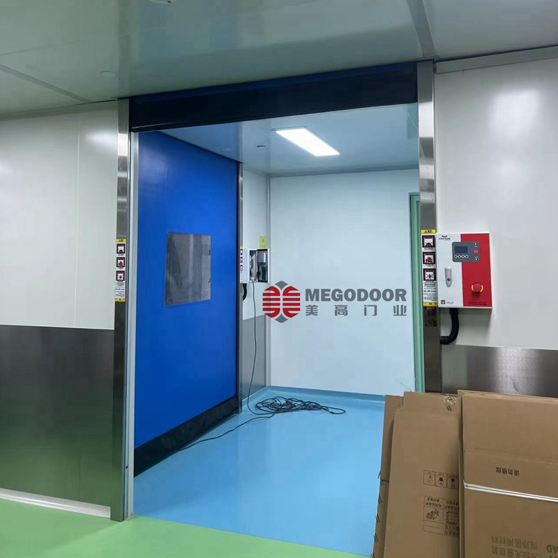 美高快速卷帘门为无锡杜邦化工打造智能安全屏障插图1