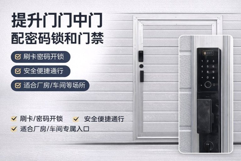 无锡可以配门禁或者密码锁的提升门缩略图