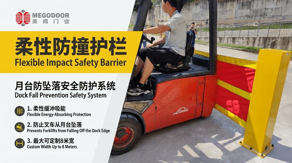 无锡月台防坠落伸缩护栏：为装卸口与物流仓储区域提供更可靠的安全防护插图