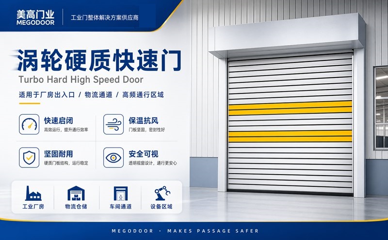 无锡车间物流门怎么选？美高门业推荐涡轮硬质快速门插图
